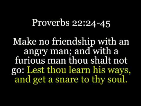 Make no Friendship with an Angry Man